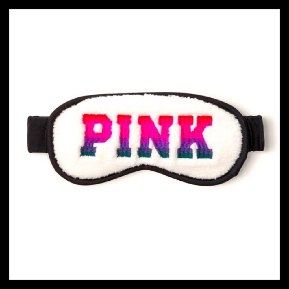💕PINK VS Recycled Sherpa Mask NWT💕
